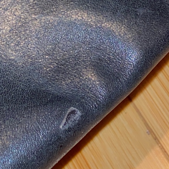 Franco Sarto Leather Corbeit 2 Black/Brown Knee High Riding Boots size 6M - Picture 8 of 16